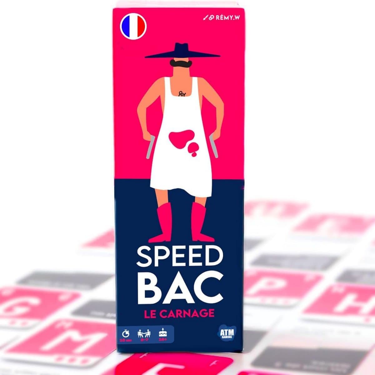 Speed Bac – gezelschapsspel voor volwassenen – snel en waanzinnig – 2 tot 7 spelers – sfeerspel — afbeelding 1