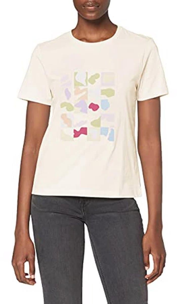 NA-KD Printed T-Shirt dames T-Shirt — afbeelding 1