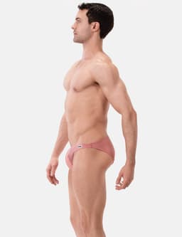 Barcode Berlin Reigi Brief Brownishpurple - MAAT L - Erotisch Heren Ondergoed - Slip voor Man - Sexy mannen Slip — thumbnail 2