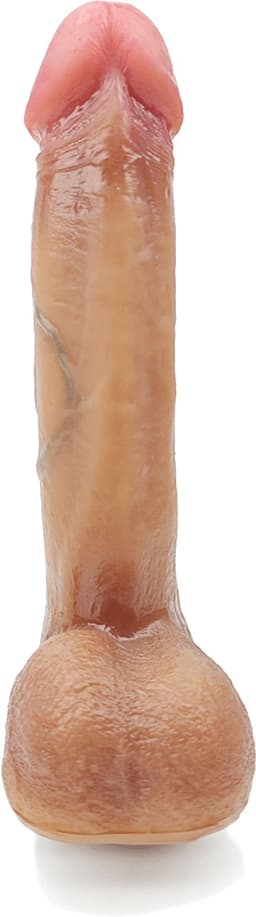 Big Danny - Elektrische Dildo - Groot - Realistisch - Warmtefunctie - Vibratie - Stoten - Sterke zuignap — thumbnail 2