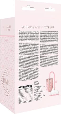 Rechargeable Pussy Pump - Pink — thumbnail 3