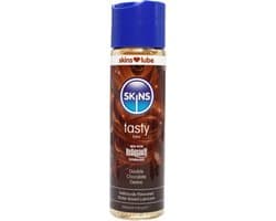 Skins - Double Chocolate - Glijmiddel met Smaakje - Waterbasis - 130 ml