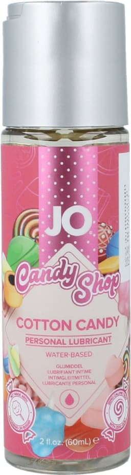 System JO - Candy Shop H2O Suikerspin Glijmiddel - 60ml — thumbnail 1