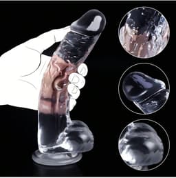 Oneay XS Realistische penis met sterke zuignap, unisex speeltje, anaalplug, seksspeeltje voor stellen, anaalpenis voor mannen/vrouwen/homoseksuelen, seksspeeltje voor volwassenen of seksspeeltje voor beginners. — thumbnail 1