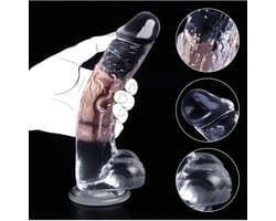Oneay XS Realistische penis met sterke zuignap, unisex speeltje, anaalplug, seksspeeltje voor stellen, anaalpenis voor mannen/vrouwen/homoseksuelen, seksspeeltje voor volwassenen of seksspeeltje voor beginners.
