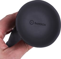 Banoch | Dildo Claes - zwart | siliconen met sterke zuignap | 17 cm lang | Ø 3,4 cm | flexibel — thumbnail 2