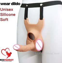 Strap-on dubbele penetratie - Voorbinddildo - Anaal en vaginaal — thumbnail 1