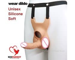 Strap-on dubbele penetratie - Voorbinddildo - Anaal en vaginaal