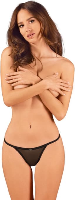 Obsessive - Celia Noir thong XL/2XL — thumbnail 1