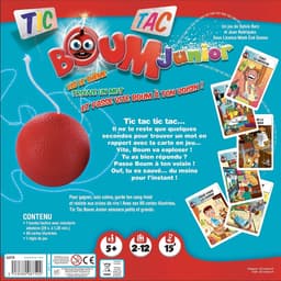 Tic Tac Boum Junior - Partyspel Kinderen - Familie Spelletjes - Explosieve Bom - 26 x 26 cm - Multicolor — thumbnail 2