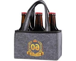 Persoonlijke Verjaardagscadeaus voor Mannen, Handtas voor Mannen, Biercadeaus voor 60e Verjaardag, Unieke Geschenken