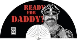 M PROUD READY DADDY Pride Fan — thumbnail 1