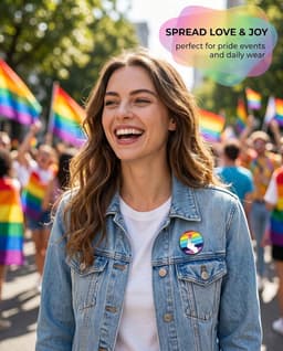 Emaille Pins Gay Pride Rainbow Cartoon, duurzame accessoires voor kleding, rugzakken en hoeden, symbool van ondersteuning van diversiteit. — thumbnail 3