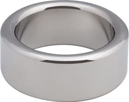 Banoch - Glansring Thick Ø 28 mm - brede metalen eikelring - cockring — thumbnail 3