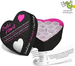 Tease & Please Erotic Heart mini - Zwart - Erotisch Bordspel — thumbnail 1