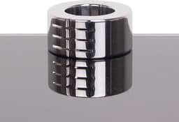 Ballstretcher RVS met groeven scharnierend 28 mm hoog Ø 35 mm — thumbnail 1