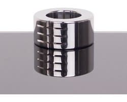 Ballstretcher RVS met groeven scharnierend 28 mm hoog Ø 35 mm
