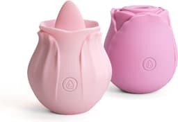 Erodit® Oral Pleasure cadeau geschenkset- 2 Vibrators voor vrouwen - Zuig vibrators voor vrouwen- Tong vibrator- Lik vibrator voor clitoris- verschillende modes– Cadeau voor Vrouw - Erotiek- Seksspeeltjes voor vrouwen — thumbnail 5