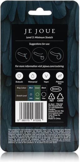 Je Joue - C-Ring Minimum - Cockring - Blauw — thumbnail 4