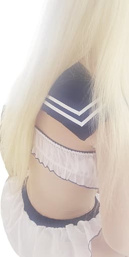 BamBella ® Sexy Cosplay Rollenspel kleding - Onesize - outfit dames Matrozen pak blauw — thumbnail 3