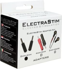 ElectraStim - Electrosex - Pin Converter Kit 2 mm naar 4 mm — thumbnail 3