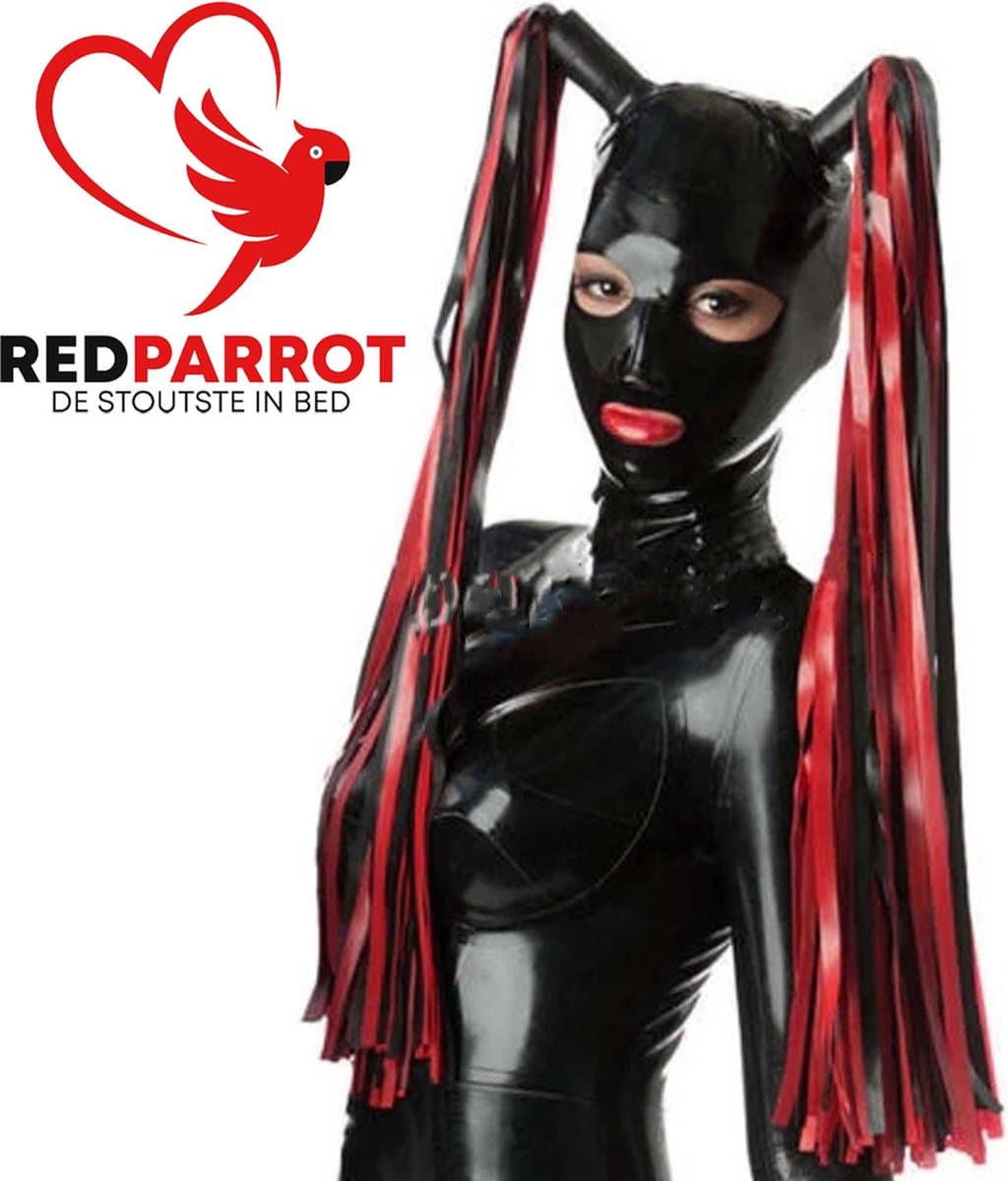 BDSM Staart Masker voor dames van Latex — afbeelding 1