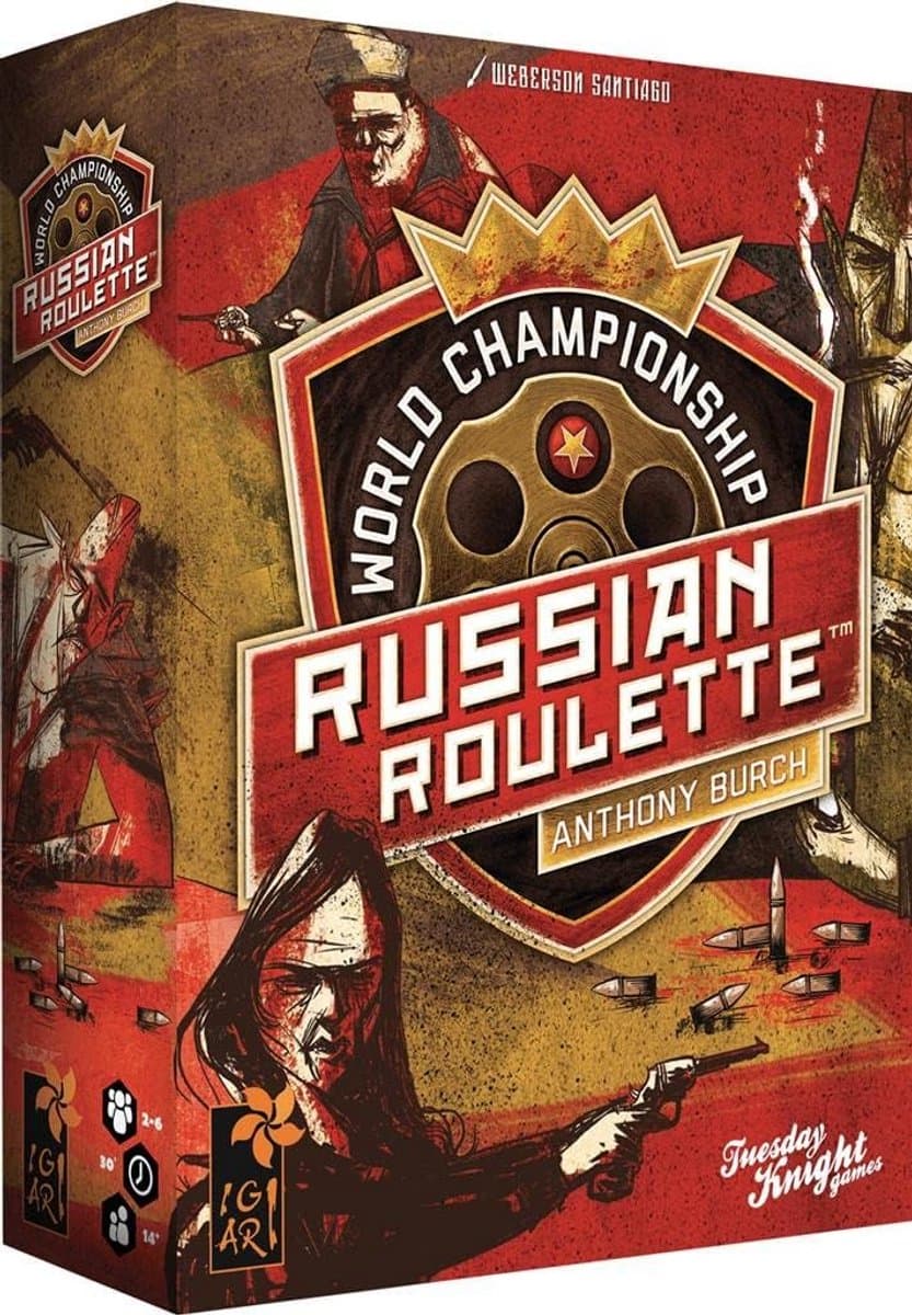 Spannend Russisch Roulette Gezelschapsspel | Voor 2-6 Spelers vanaf 14 Jaar — afbeelding 1