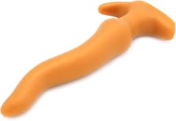 Gold Play - Soft Liquid Siliconen Anaal Dildo - Wave - Goud L — thumbnail 1