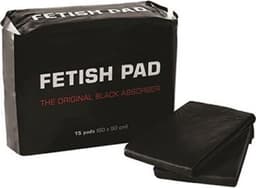 Fetish Pad - The Original - Absorberende Onderlegger - Zwart — thumbnail 2