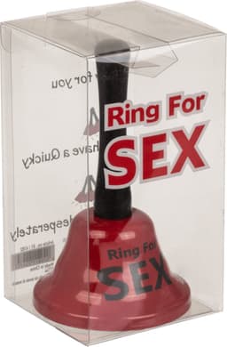 Grappige 'Ring for Sex' Bel – Speelse Tafel Klingel voor Volwassene — thumbnail 2