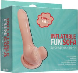 INFLATABLE FUN Inflatable Sofa Spice Up Your Party 150 Cm — thumbnail 4