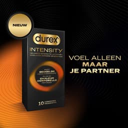 Durex Intensity Condooms - Nieuwste generatie ultradunne, latexvrije condooms voor mannen – Gedeelde lichaamswarmte - 5 x 10 stuks - Voordeelverpakking — thumbnail 4