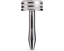 E-Stim - Medium Diamond Penis Plug - Black - Medium