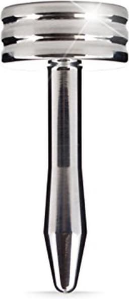 E-Stim - Medium Diamond Penis Plug - Black - Medium — thumbnail 1