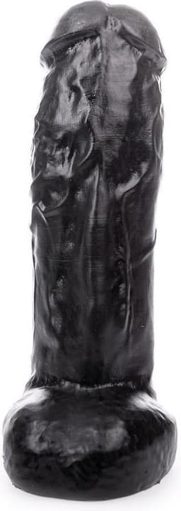 HUNG System - Zac - Dildo - Met Vac-U-Lock - Large - Zwart — thumbnail 5