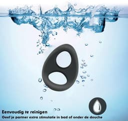 Quick Relief Intens™ Cockring - Cockring - Siliconen - Penis ring - Cockring voor Mannen - Sex Toy voor Mannen - Penisring — thumbnail 5