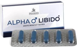 Alpha Libido - Erectiepillen voor Mannen - Extra sterk Viagra / Kamagra Alternatief - Natuurlijk 100mg — thumbnail 1