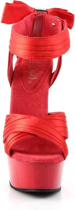 Pleaser - DELIGHT-668 Plateau hakken - US 9 - 39 Shoes - Rood — thumbnail 2