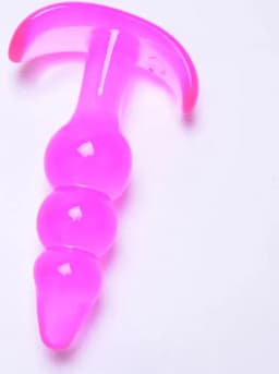 Buttplug I Anaal Plug I Butt Plug I Ribbel Buttplug I Voor Hem Of Haar I 10 CM Inbrenglengte I Siliconen I Roze — thumbnail 4