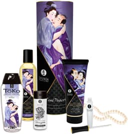Shunga Carnal Pleasures Collectie Geschenkset - Zwart — thumbnail 1