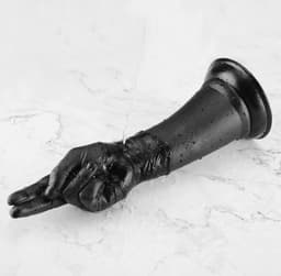 Lusty Fisting Dildo Pointer 36 x 7.5 cm - Fist Dildo voor vuistneuken - Grote Realistische Dildo - Vuist Dildo - Met Zuignap — thumbnail 3