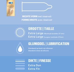 Durex - 10 stuks Condooms - Nude XL - 100 ml Glijmiddel - Play Sensitive - Voordeelverpakking — thumbnail 3