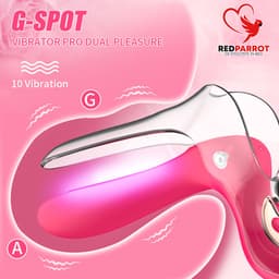 2 in 1 Speculum Vibrator - Vaginaal - Anaal - Spreider - 10 Standen - Roze — thumbnail 2