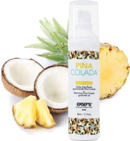 Verwarmende Massage Olie Met Smaak - Pina Colada — thumbnail 4