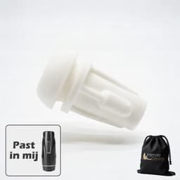 Intimate Desires - Siliconen Sleeve voor New York Masturbator - Geribbelde binnenzijde - Reserve onderdeel — thumbnail 1