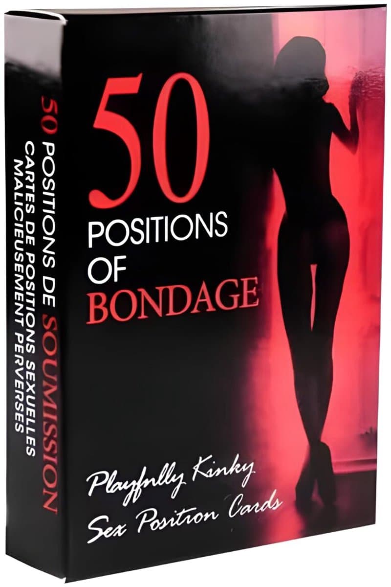 Intiem Cadeau - 50 positions of bondage - koppel spellen - kamasutra kaarten - kaartspel - BDSM — afbeelding 1