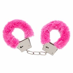 Furry Handcuffs – Pluche Handboeien – Rood, Zwart & Roze – Inclusief Sleutels – Cadeauverpakking — thumbnail 5