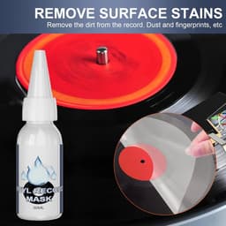 Vinyl Platen Reiniger - Platen Ontvetter - Muziek Luisteren - Anti-statisch - 30ml - Transparant — thumbnail 5