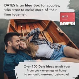 Date Night Ideeën - Koppel Spel - Relatie Verdiepen - 40 Activiteiten & 80 Vragen - 100+ Ideeën - Meerkleurig — thumbnail 5