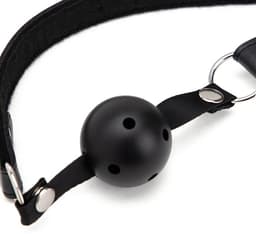 Oneay BDSM Set 7-delig – Bondage Set met Handboeien, Gag Ball & Zweep – SM Speeltjes voor Koppels – Beginners Bondage Kit – Verstelbaar & Comfortabel – Erotisch Cadeau voor Hem & Haar - Zwart — thumbnail 3